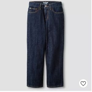 NWT Cat & Jack Relaxed Straight Jean's- 14 Husky